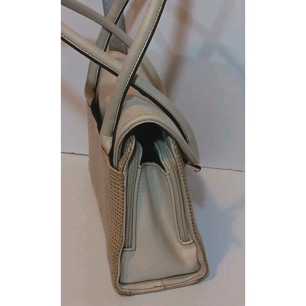 liz claiborne Shoulder Bag Handbag Purse Almond Beige